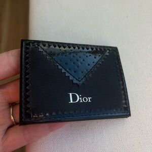 Dior rare Black vintage Embossed mirror
